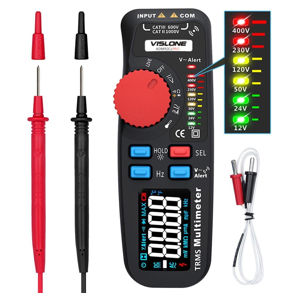 ADM92CL PRO Mini TRMS Dual Mode Multimeter AC/DC