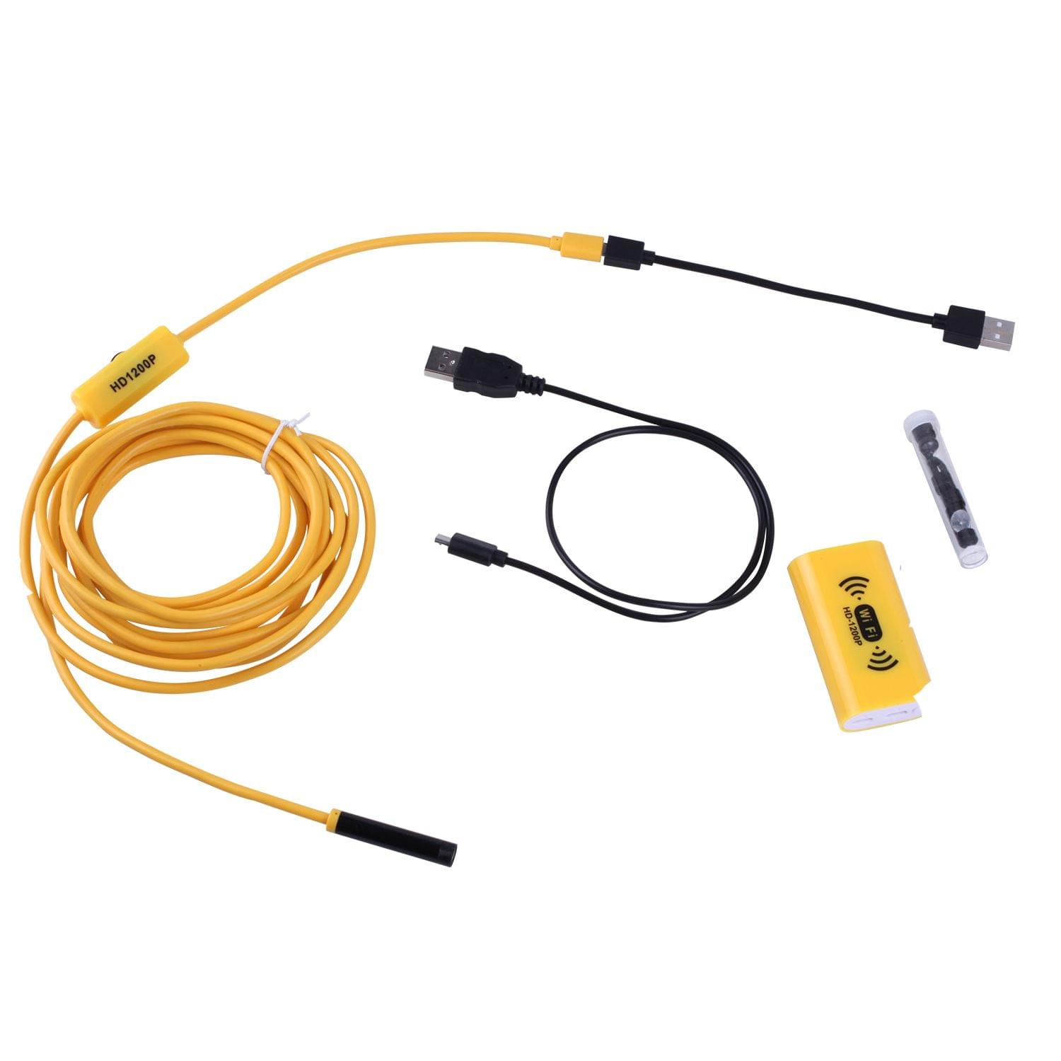 8mm Wireless Endoscope Camera IP68 Waterproof WiFi - 1M
