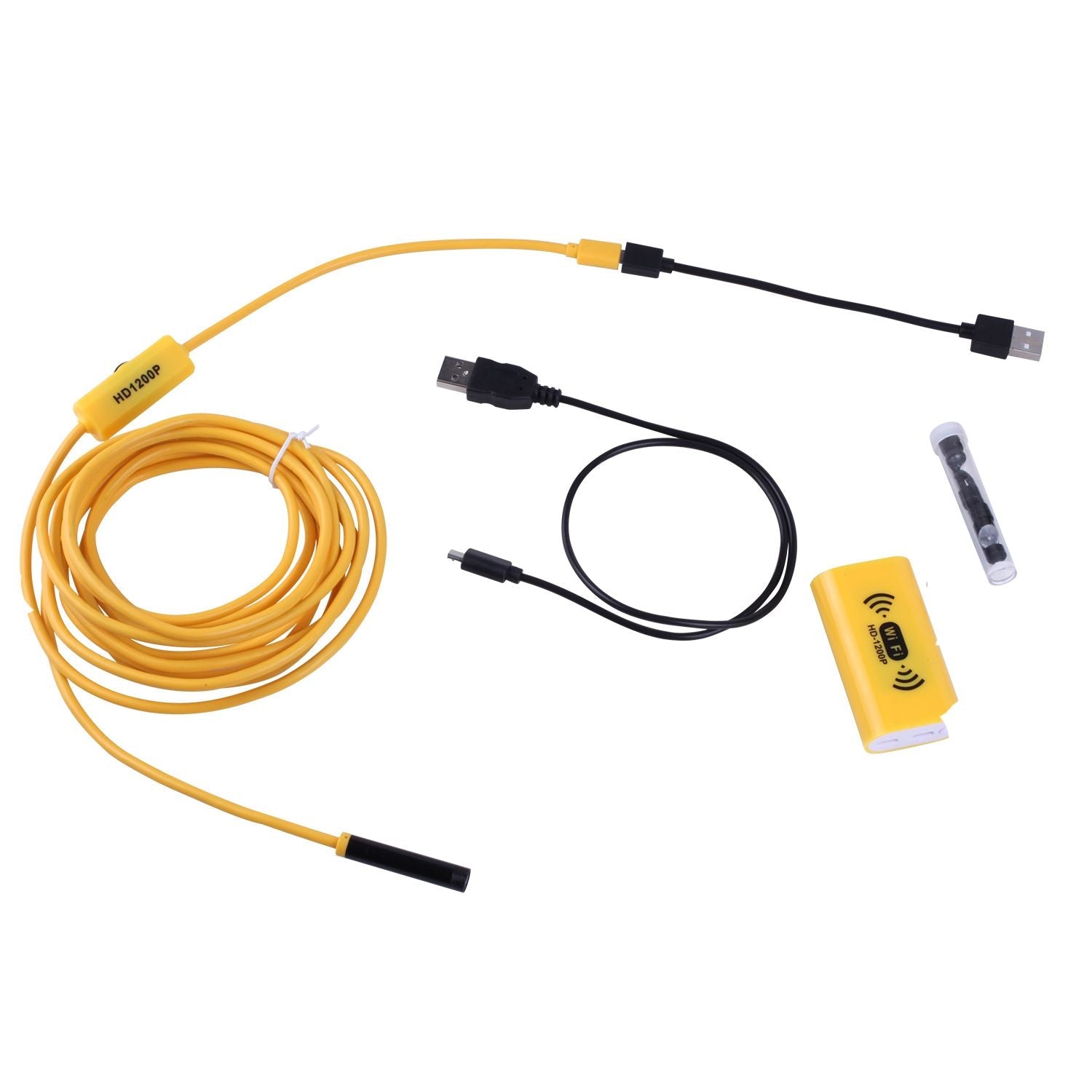 8mm Wireless Endoscope Camera IP68 Waterproof WiFi - 3.5M