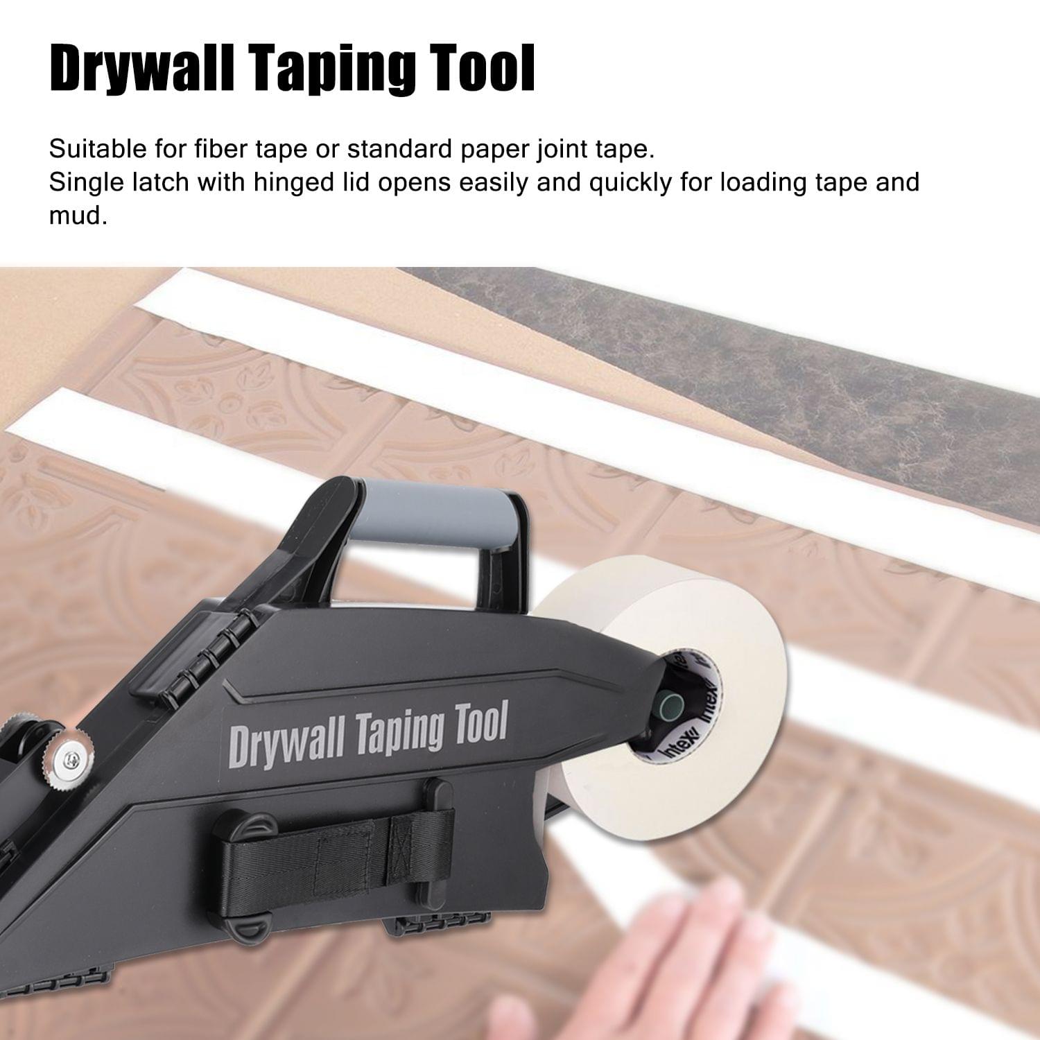 Drywall Taping Tool with Quick-Change Inside Corner Wheel