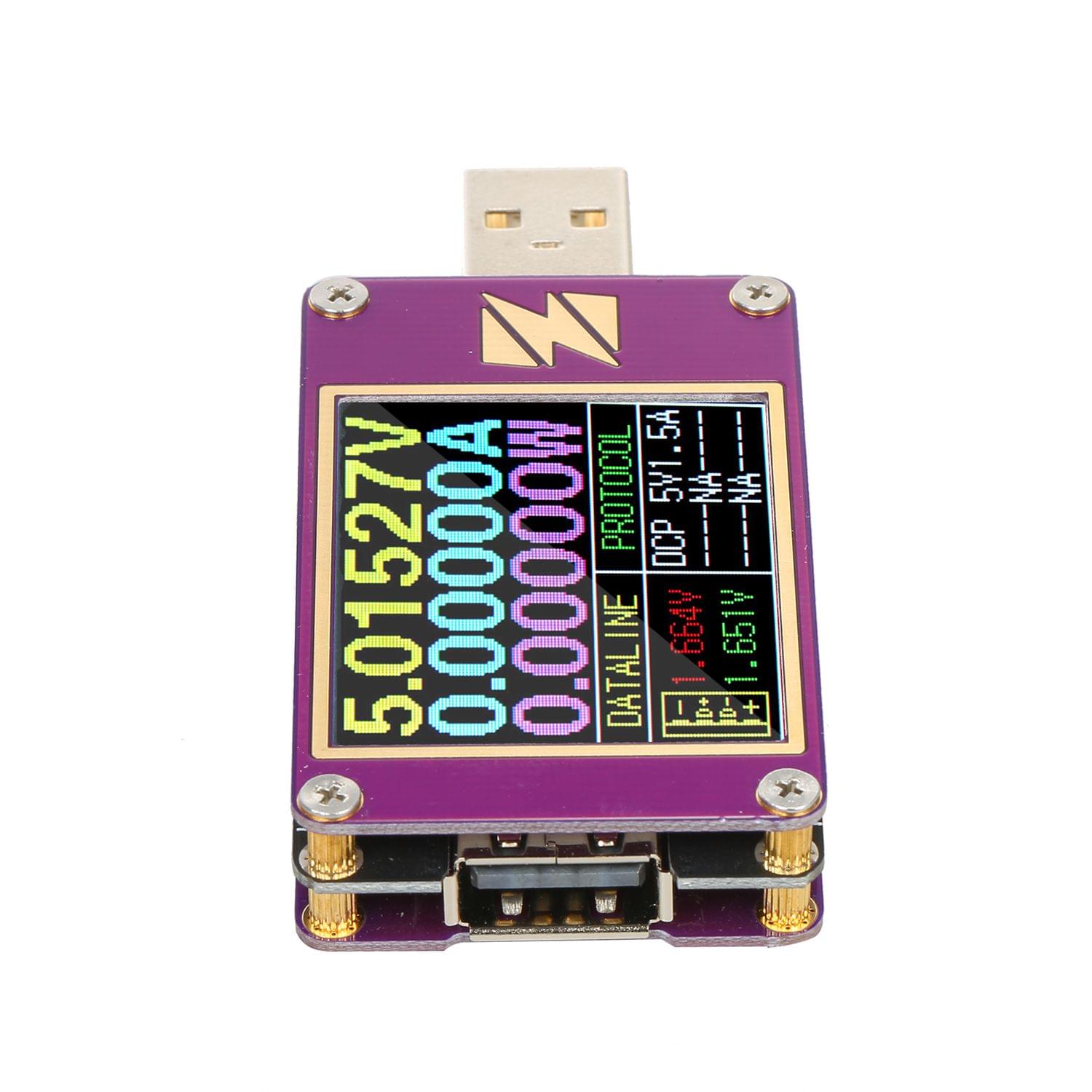 ZY1280P USB Tester Digital Display Color Screen Current