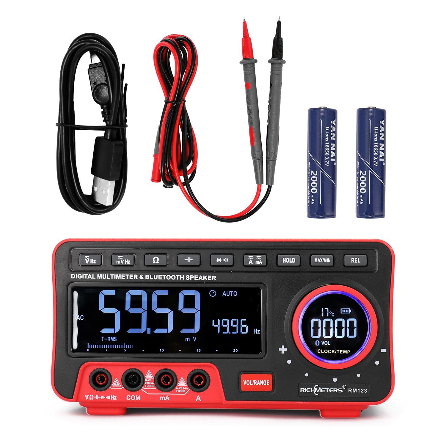 RICHMETERS AN888S Multifunctional Digital Display Multimeter - 1