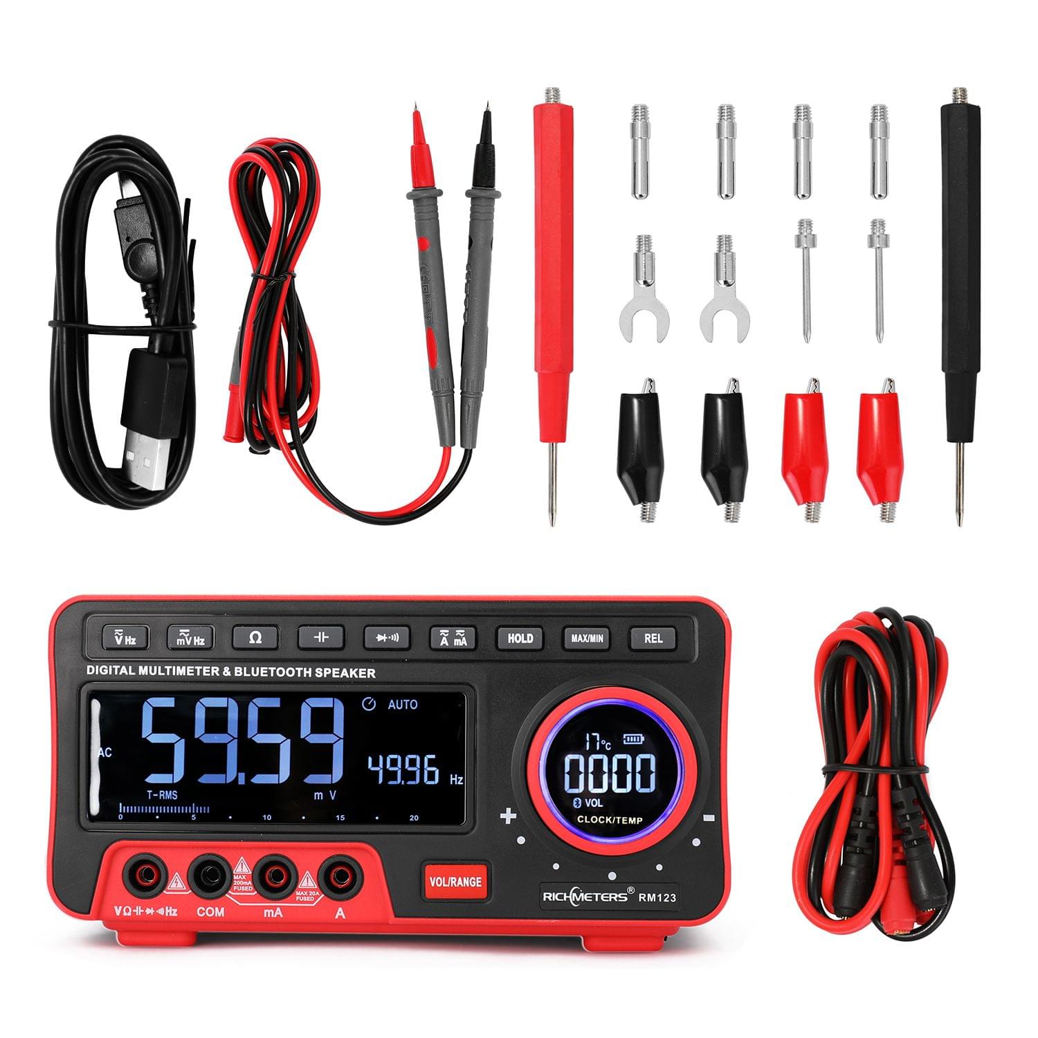 RICHMETERS AN888S Multifunctional Digital Display Multimeter - 4