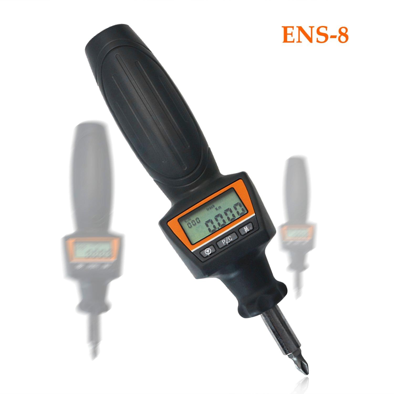 ENS-8 1/4" Mini Digital Torque Screwdriver with Buzzer and - ENS-8