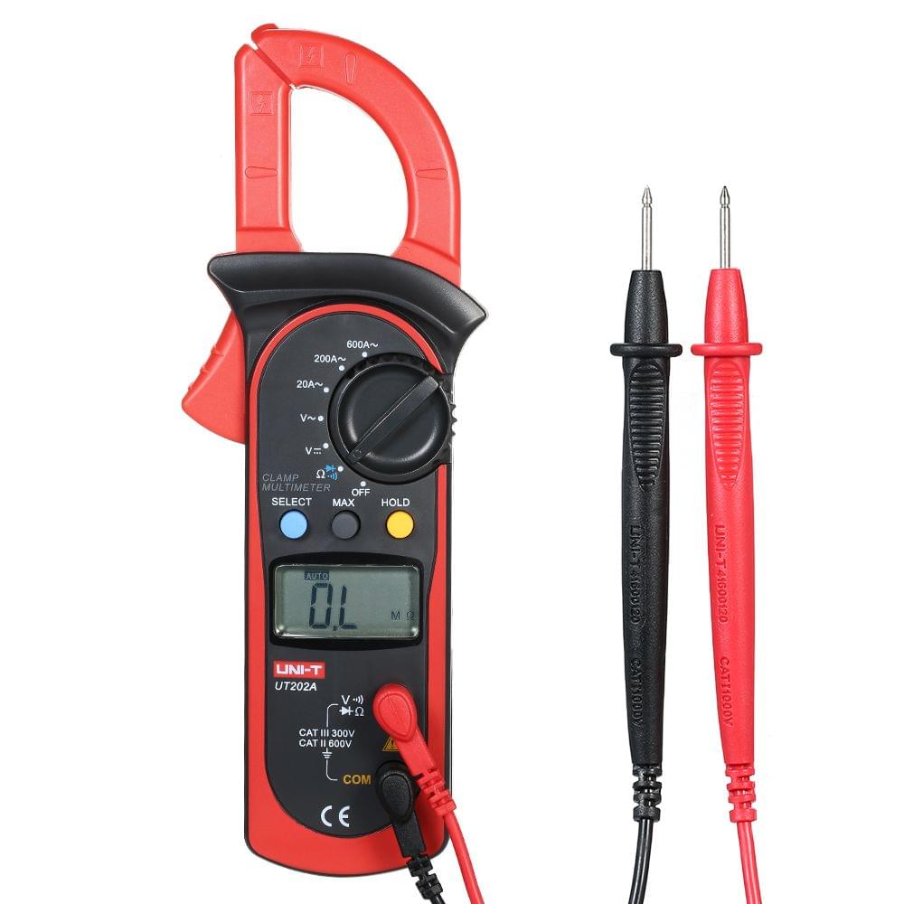 UNI-T UT202A Mini Digital LCD Handheld Clamp Multimeter