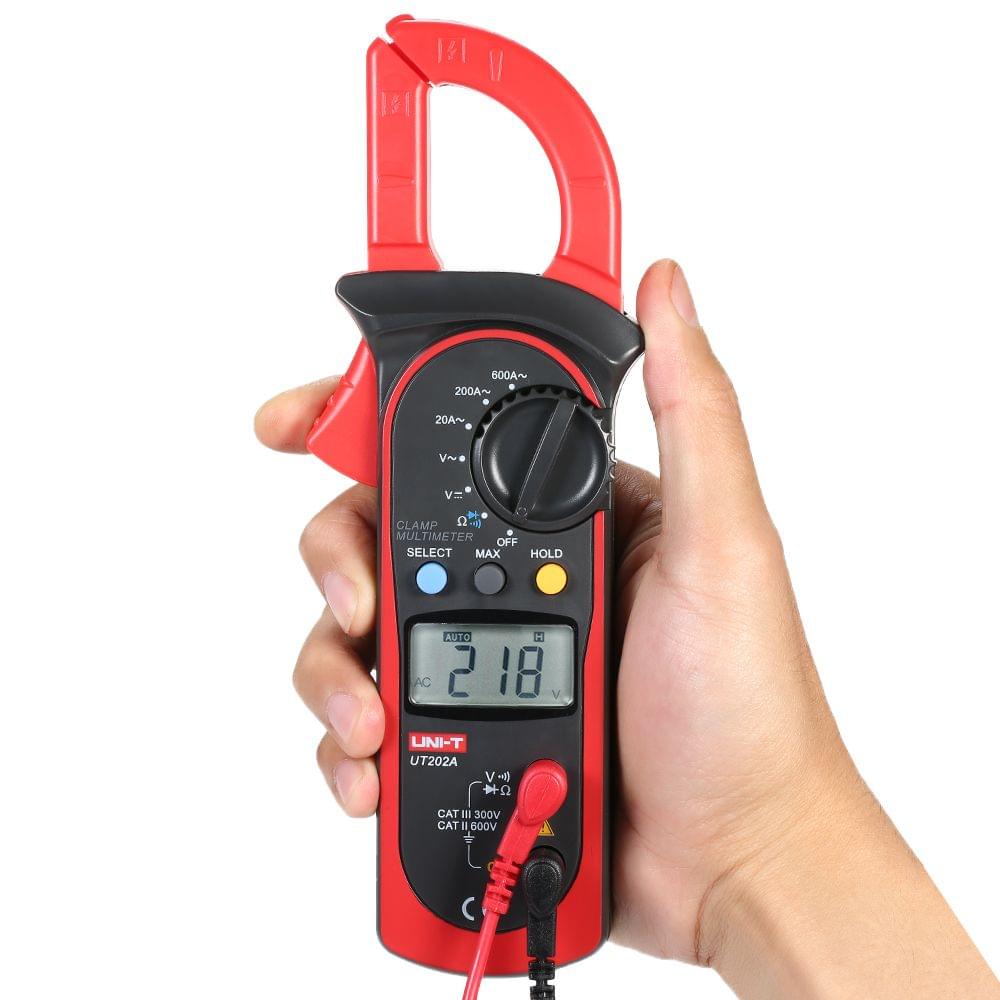 UNI-T UT202A Mini Digital LCD Handheld Clamp Multimeter