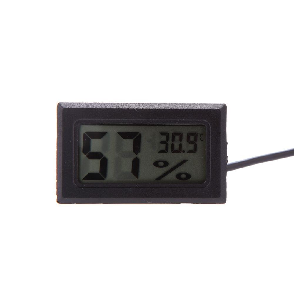 Mini LCD Digital Thermometer Humidity Hygrometer Temp Gauge