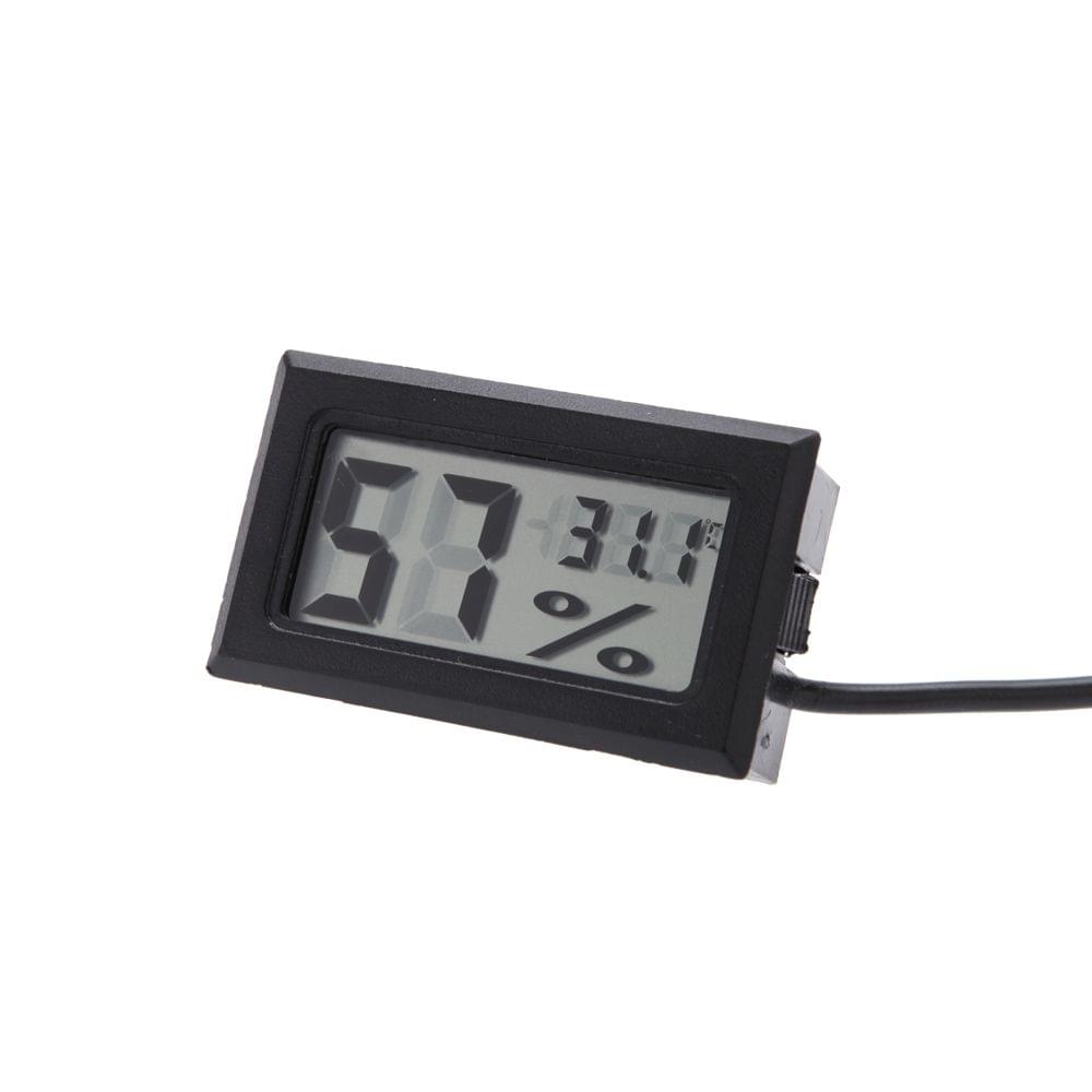 Mini LCD Digital Thermometer Humidity Hygrometer Temp Gauge
