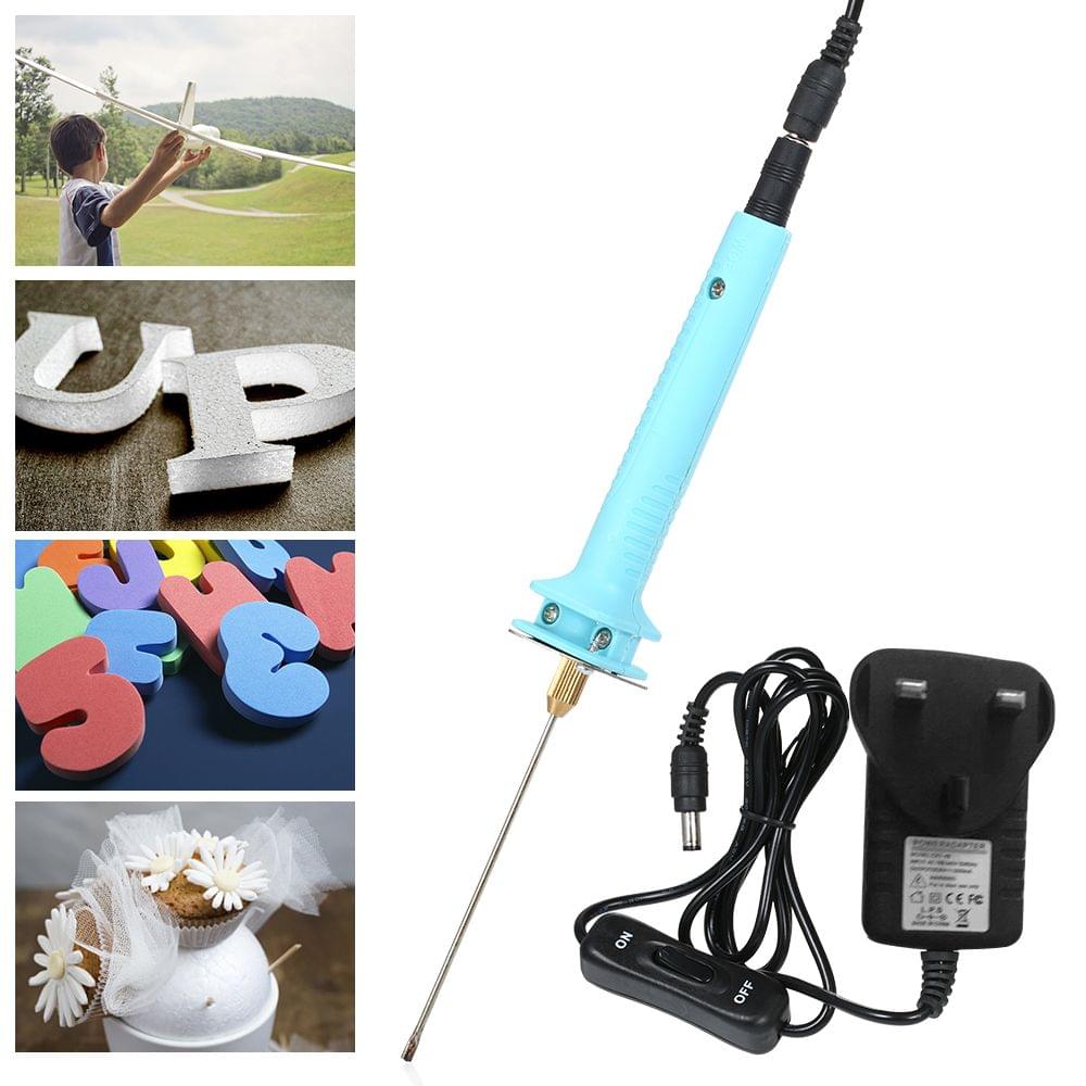 15W 220?C DIY Handheld Electronic Hot Foam Cutter - UK Plug