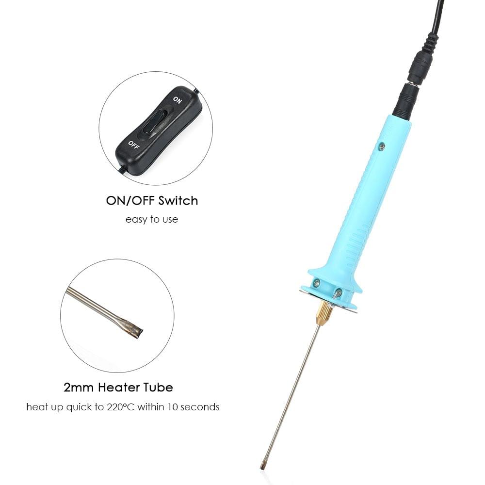 15W 220?C DIY Handheld Electronic Hot Foam Cutter - US Plug