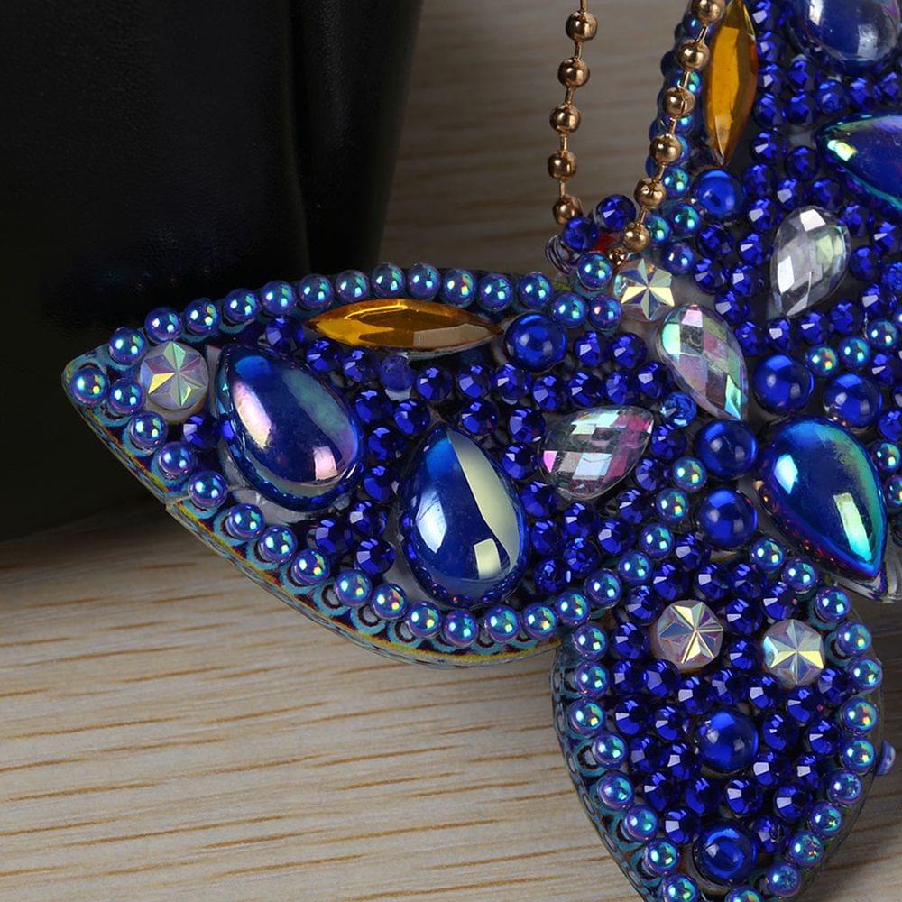 Diamond Painting Keychain Pendant Special Shaped Butterfly