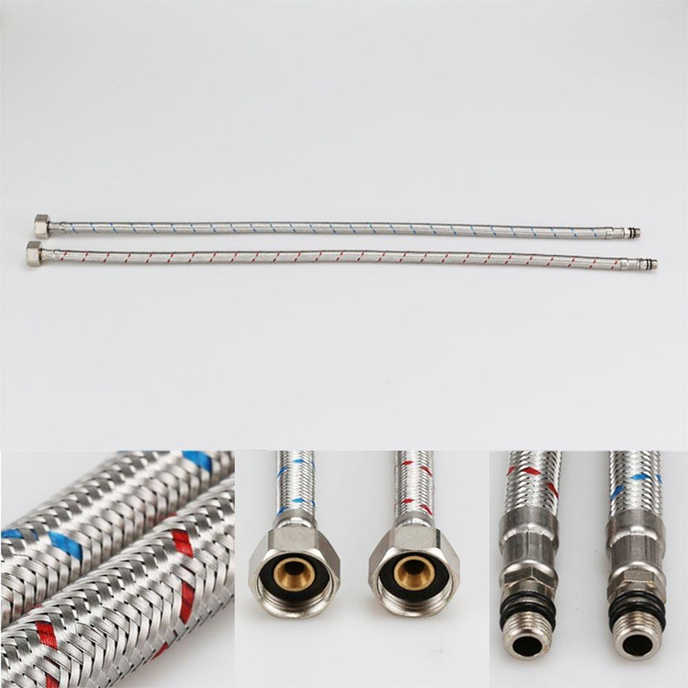9/16" Sink Faucets Hoses 23 Inch Long Basin Water Tap Inlet - 9-16 In