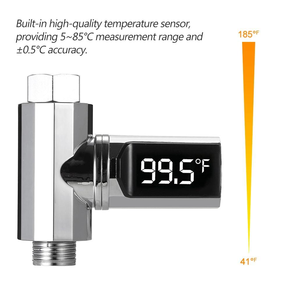 Digital Water Shower Thermometer Real Time Bath Water