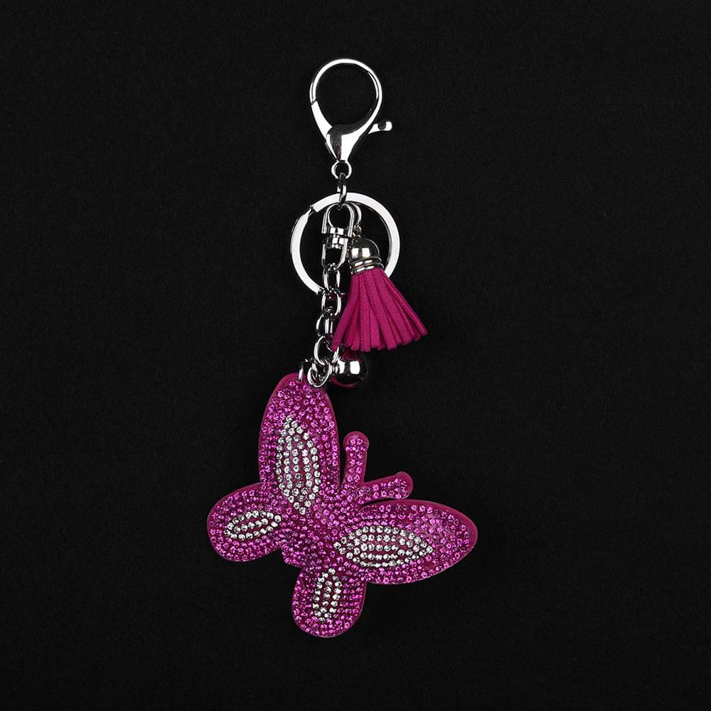 Key pendant Keychain Features a Detachable Keyring Pendant - B