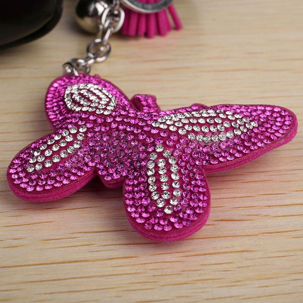 Key pendant Keychain Features a Detachable Keyring Pendant - B