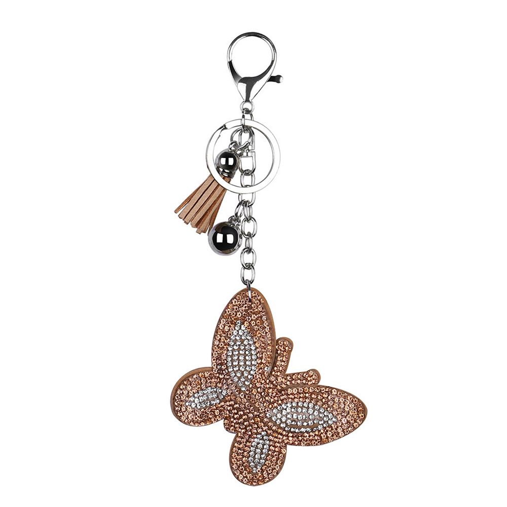 Key pendant Keychain Features a Detachable Keyring Pendant - C