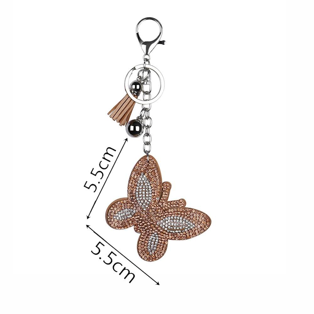 Key pendant Keychain Features a Detachable Keyring Pendant - C