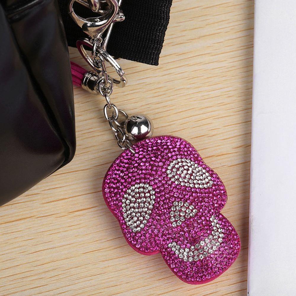 Key pendant Keychain Features a Detachable Keyring Pendant - D