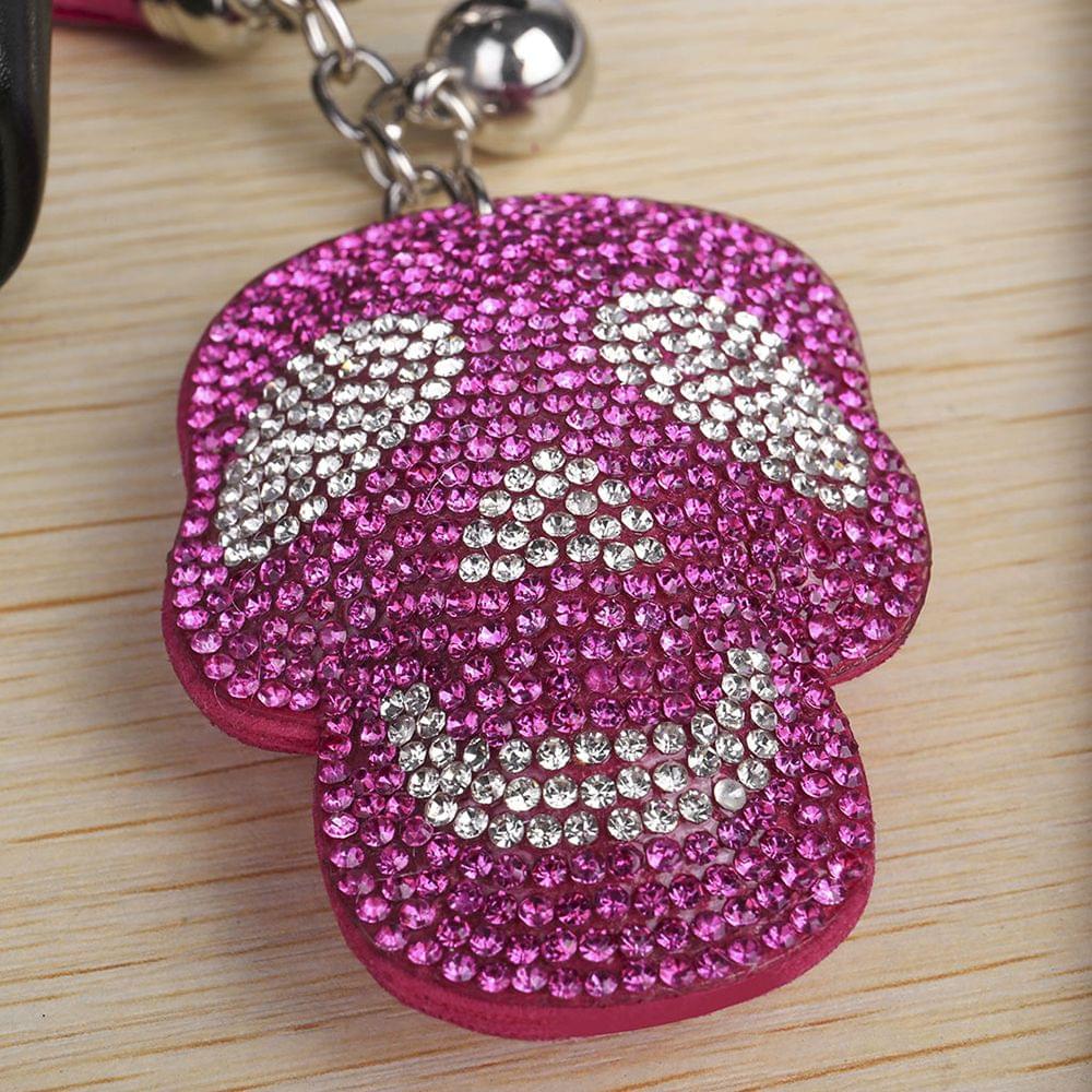 Key pendant Keychain Features a Detachable Keyring Pendant - D