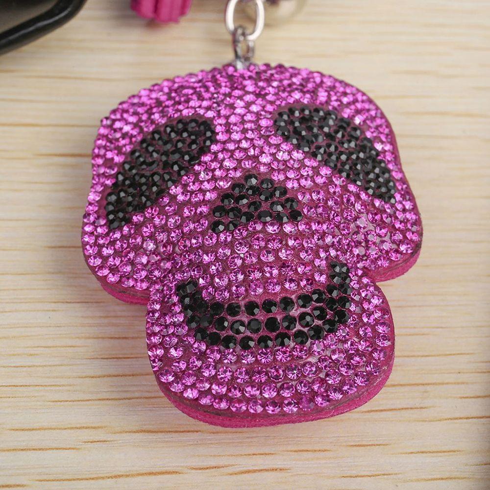 Key pendant Keychain Features a Detachable Keyring Pendant - E