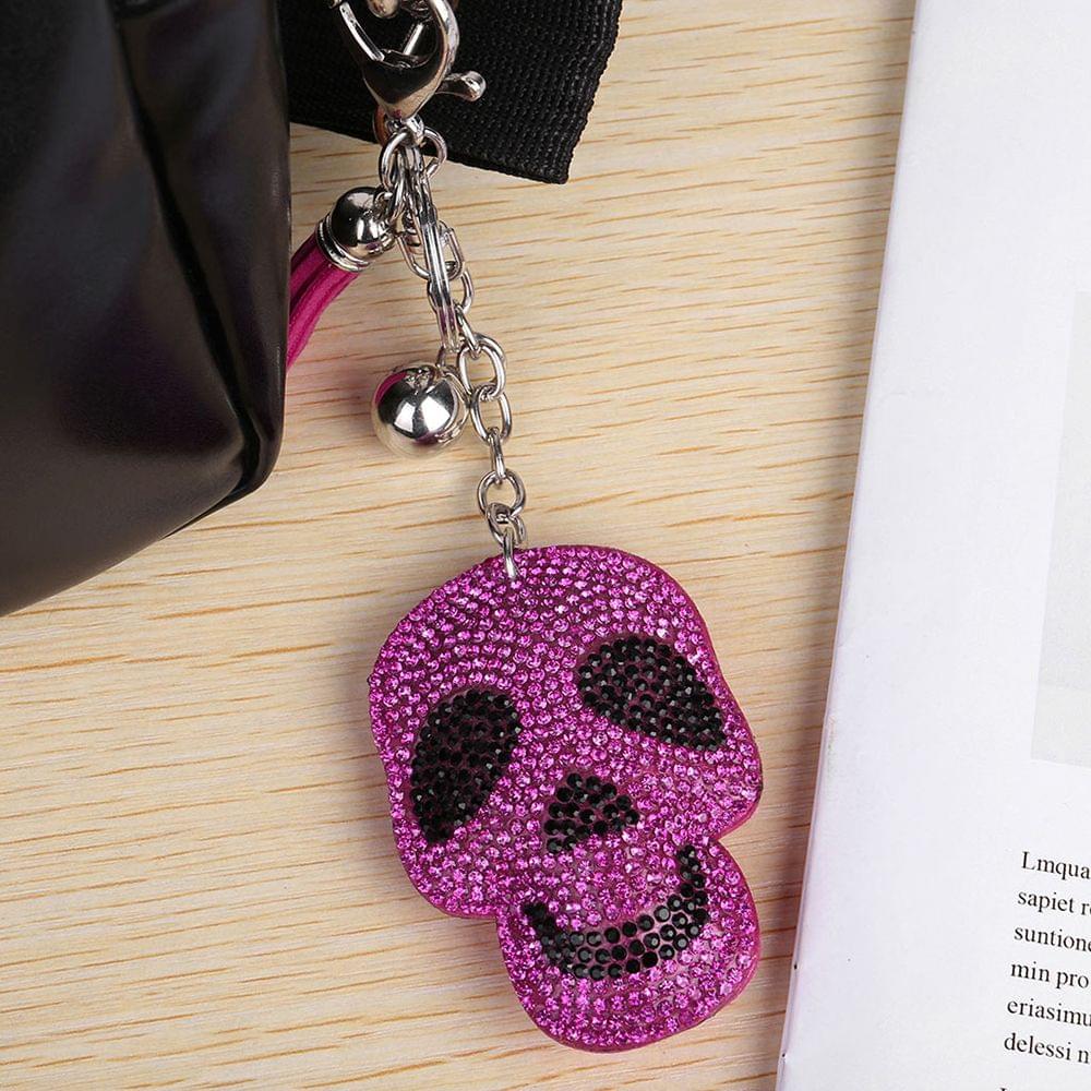 Key pendant Keychain Features a Detachable Keyring Pendant - E