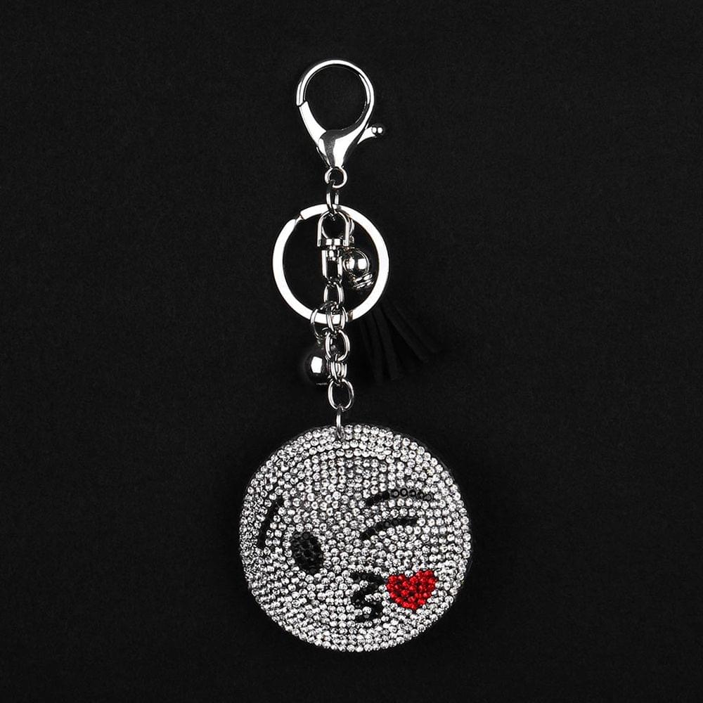 Key pendant Keychain Features a Detachable Keyring Pendant - F
