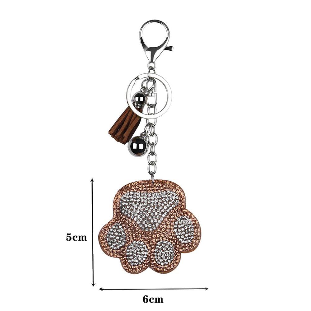 Key pendant Keychain Features a Detachable Keyring Pendant - H