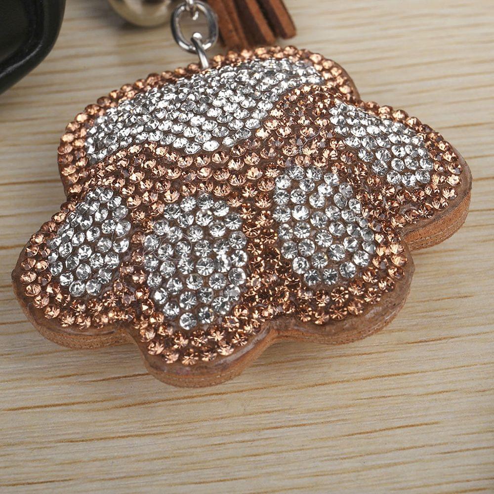 Key pendant Keychain Features a Detachable Keyring Pendant - H