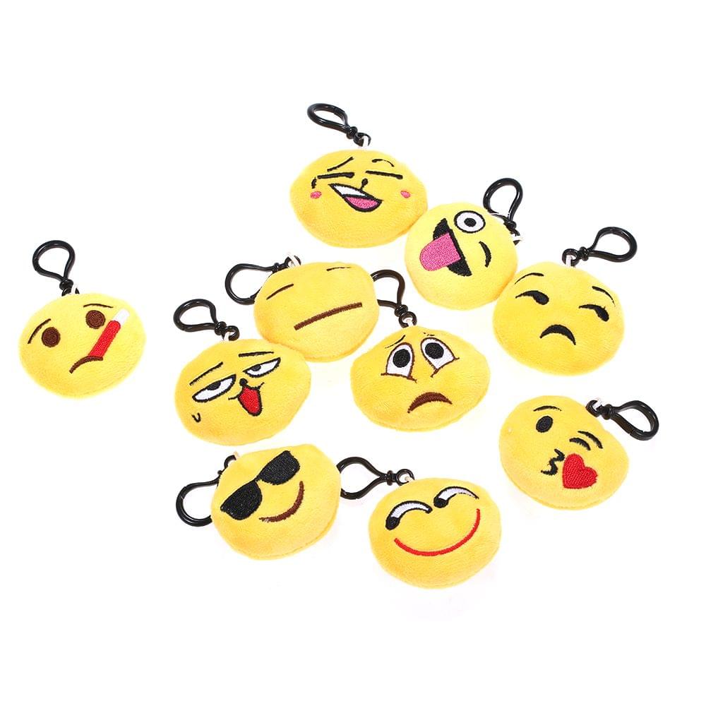 Plush Toys Mini Keychain Pendants For Birthday Party - 50 pcs