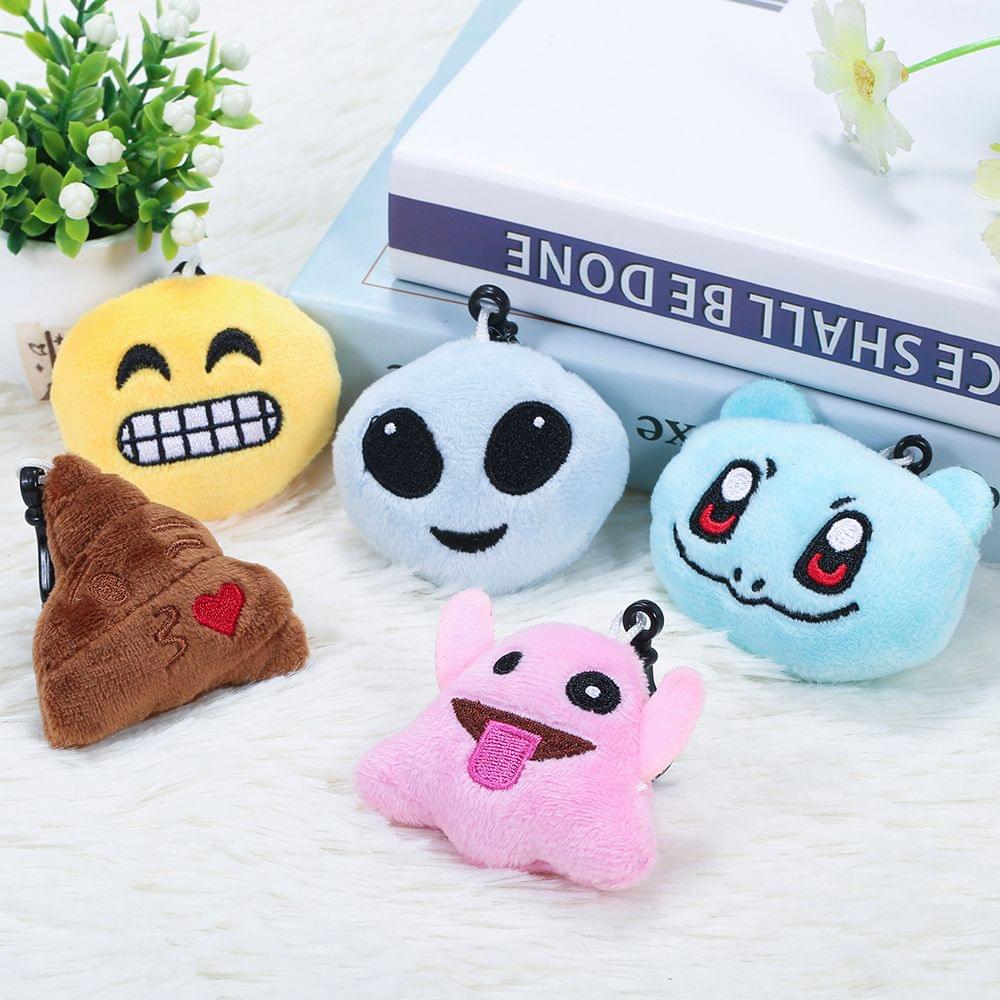 Plush Toys Mini Keychain Pendants For Birthday Party - 50 pcs
