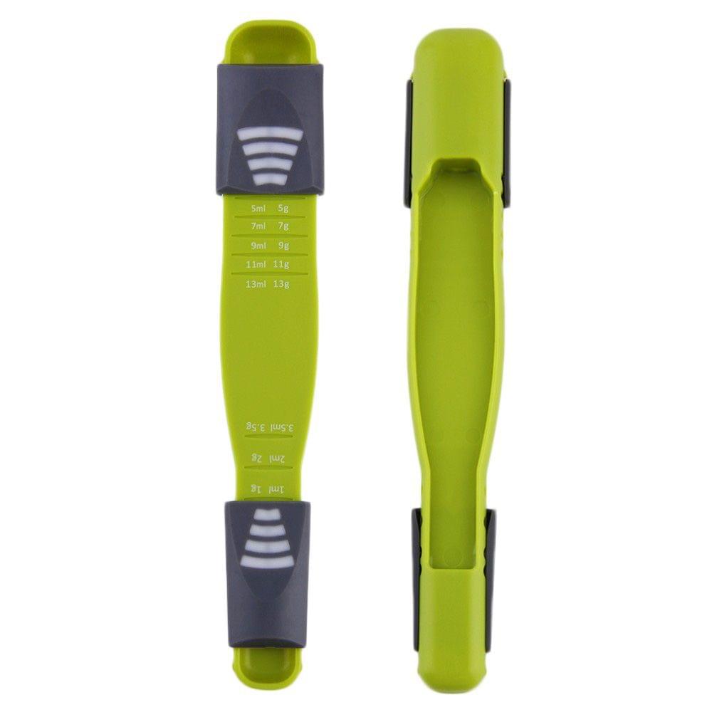 Adjustable Measuring Spoons 8 Scales Gram Milliliter
