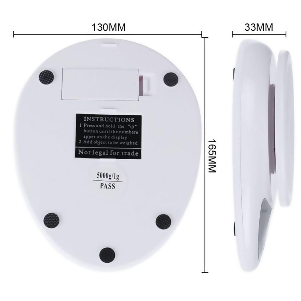 5KG/1g Digital Kitchen Food Scale for Cooking Barking Grams