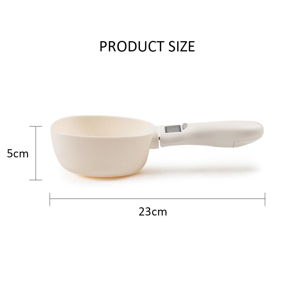 Pet Food Measuring Scoop Detachable Digital Spoon Units