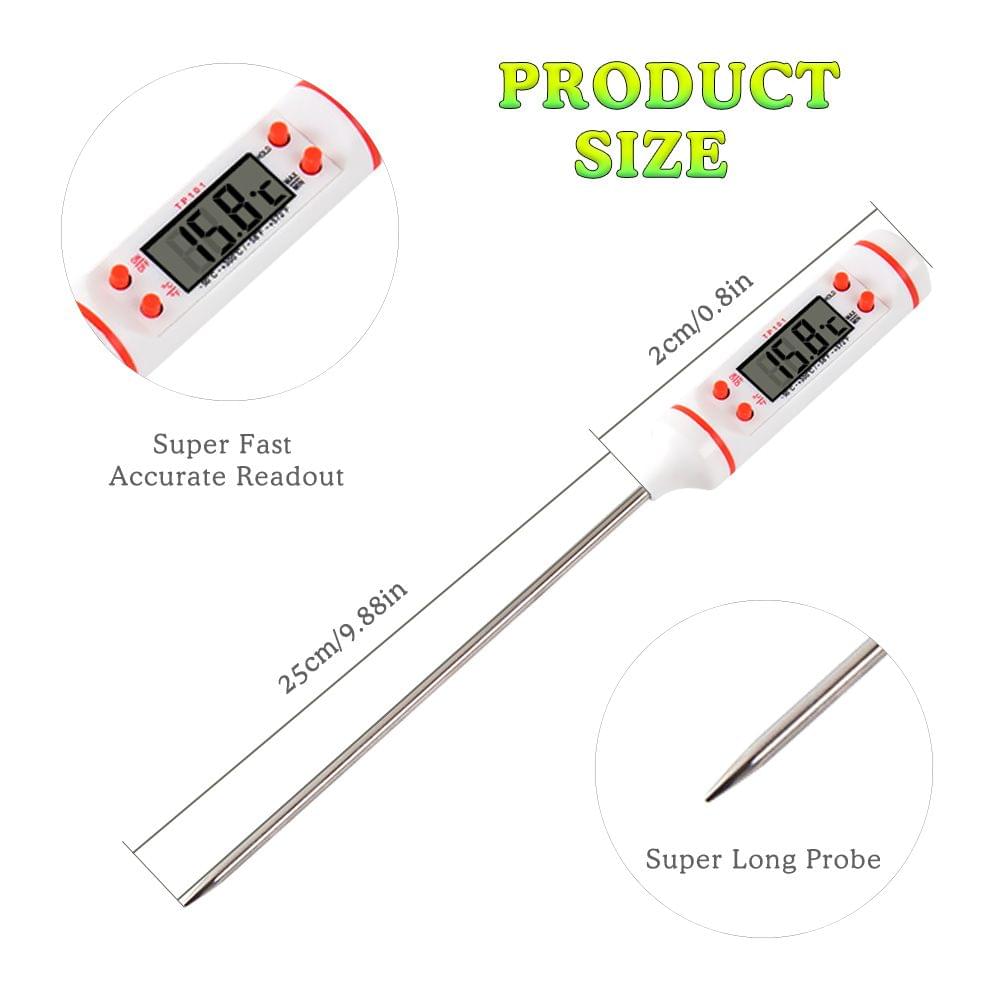 Thermometer Instant Read Digital Cooking Thermometer Candy
