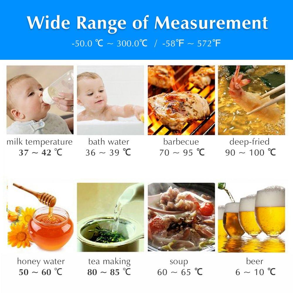 Thermometer Instant Read Digital Cooking Thermometer ?/?
