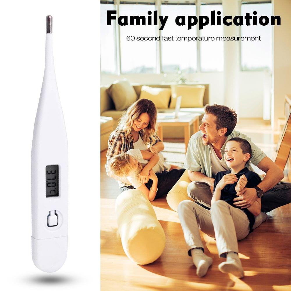 Digital Electronic Thermometer Portable Mouth/Underarm