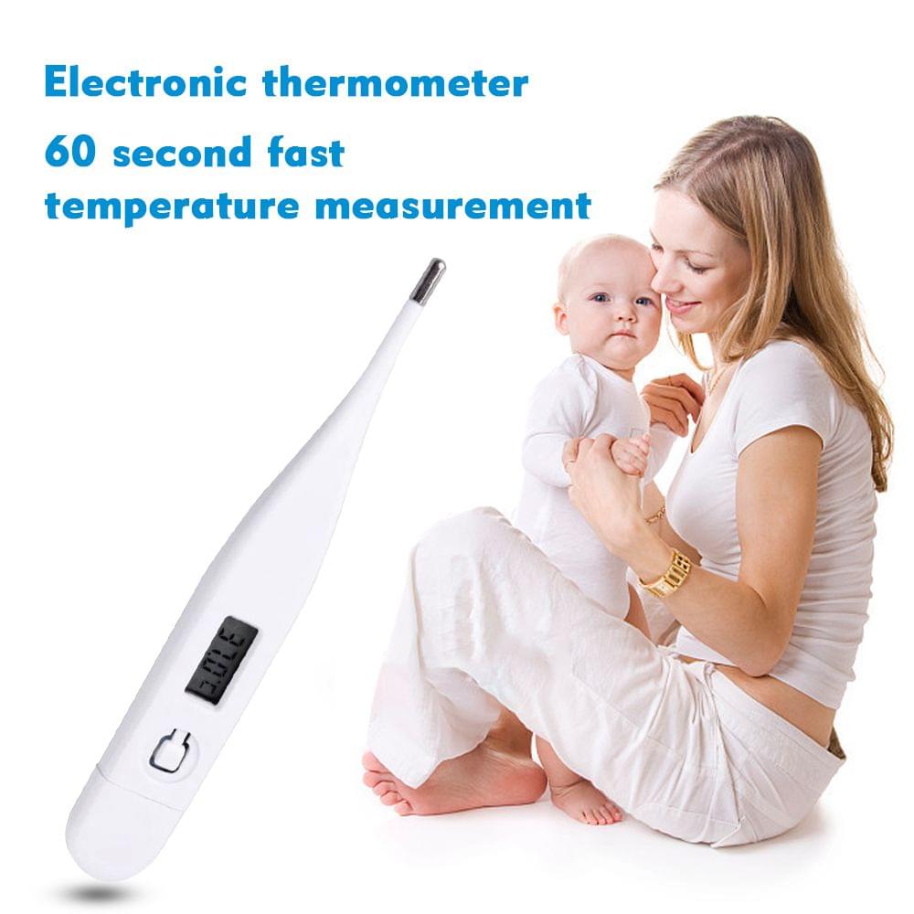 Digital Electronic Thermometer Portable Mouth/Underarm