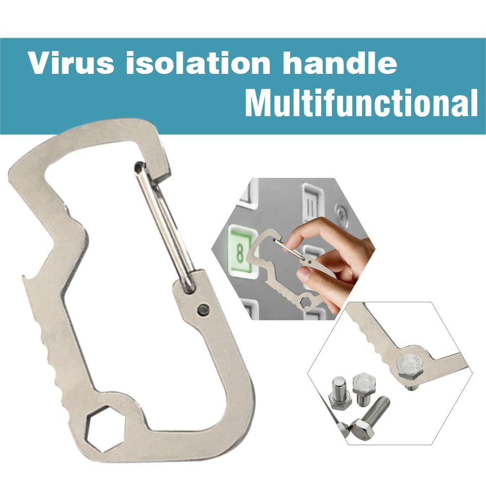 V-irus Isolation D Shape Door Handle Multifunctional