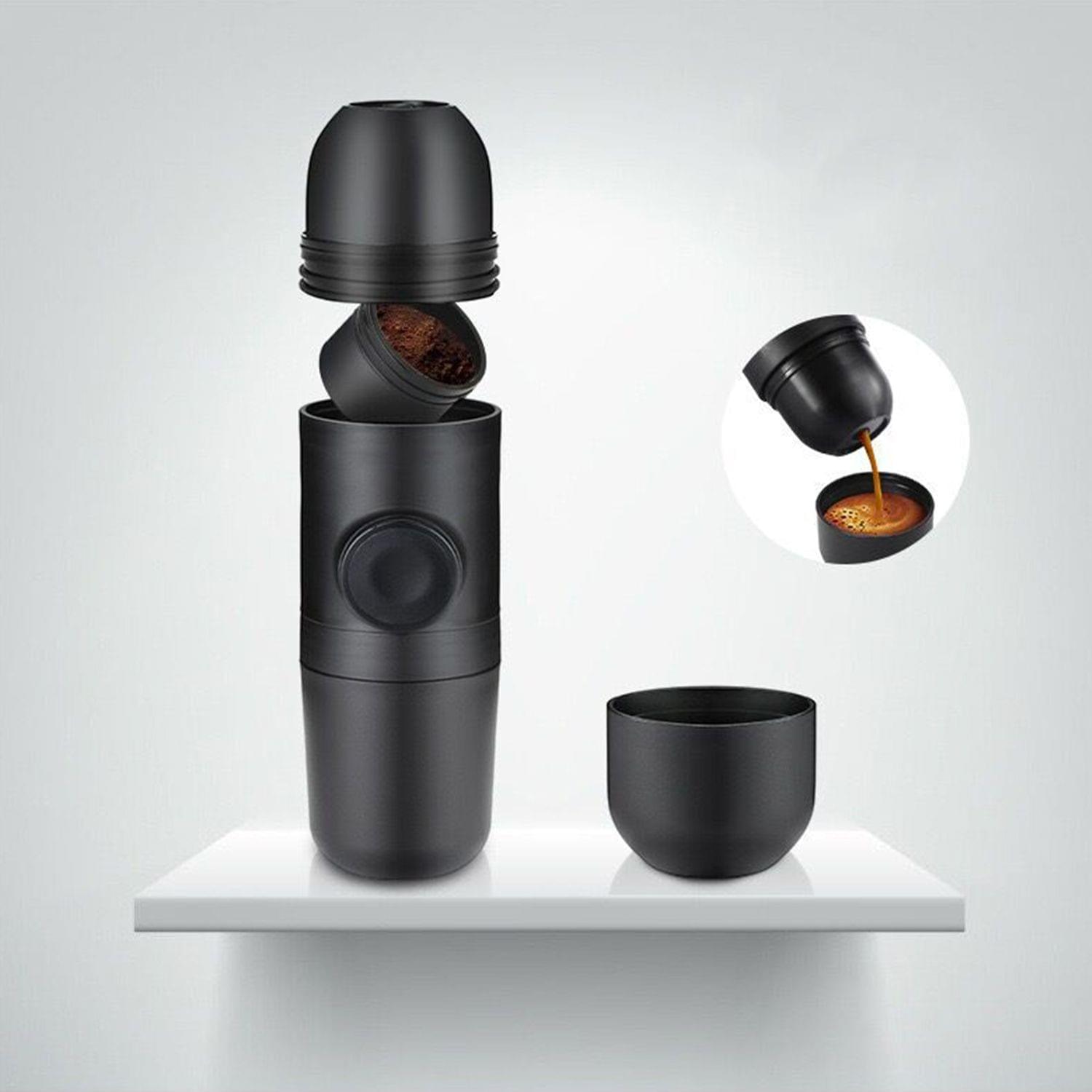 70mL Manual Coffee Machine Mini Portable Ground Coffee