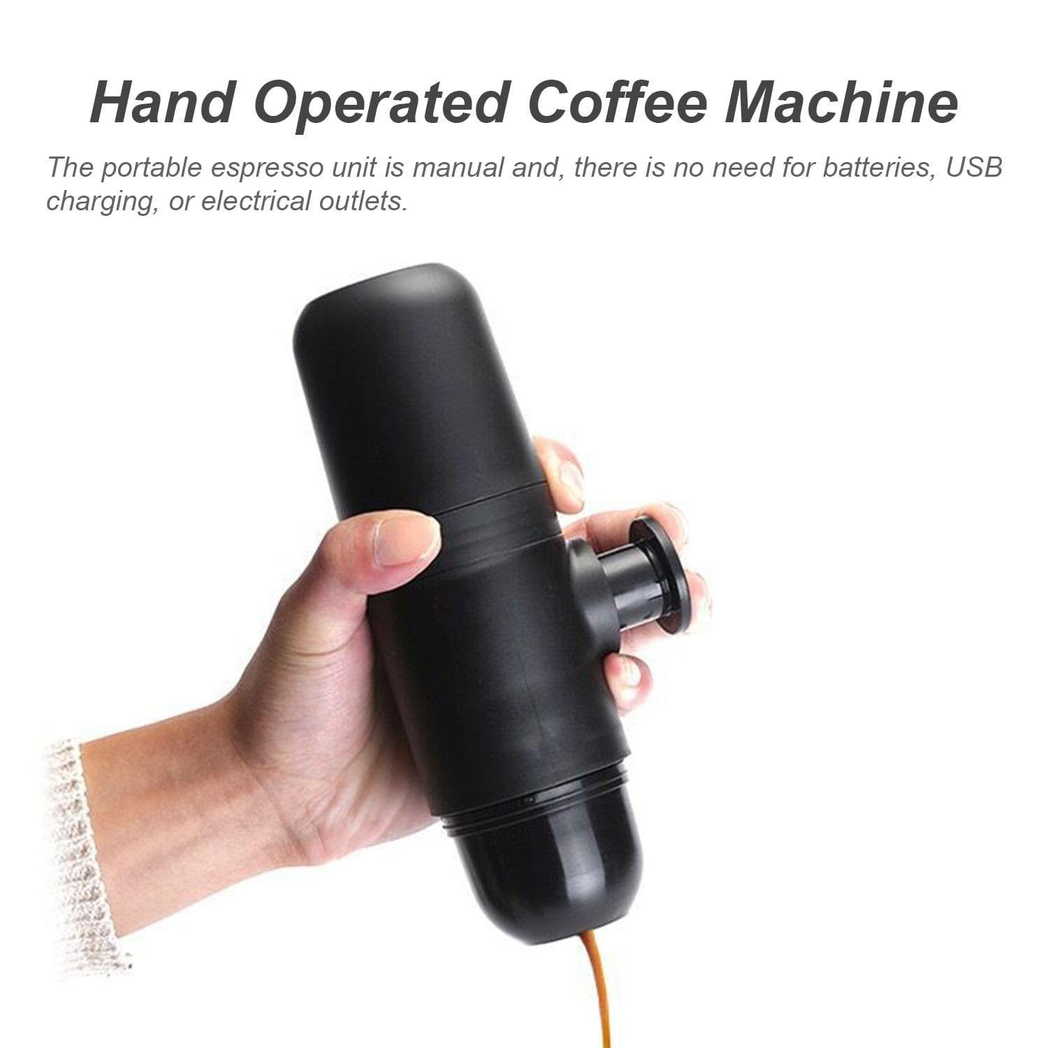 70mL Manual Coffee Machine Mini Portable Ground Coffee