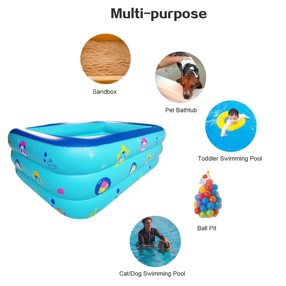Inflatable Swimming Pools for Toddler 1.5m Length Swim