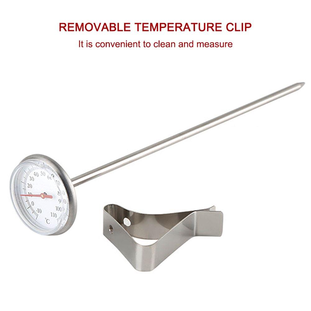 Milk Coffee Instand Read 2-Inch Dial Thermometer,Best For