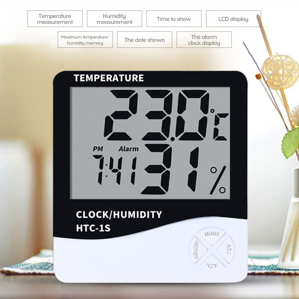 Digital Humidity Meter Thermometer Indoor LCD Hygrometer