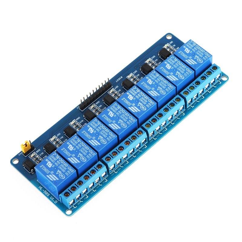 5V Active Low 8 Channel Relay Module Board for Arduino PIC