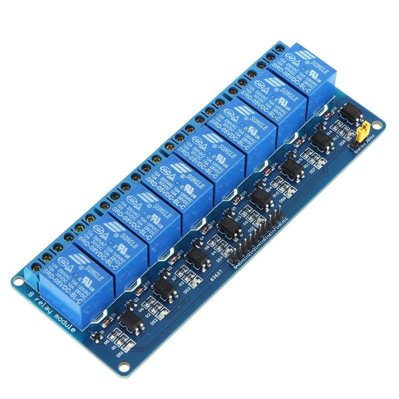 5V Active Low 8 Channel Relay Module Board for Arduino PIC