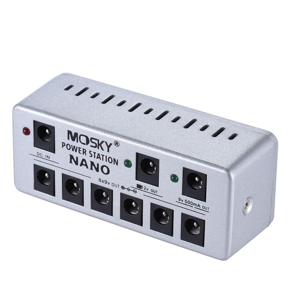 Guitar Effects Mini Power Supply 8 Isolated DC Outputs 7 *