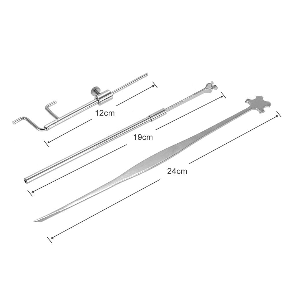 Violin Viola Luthier Tools Kit Set Sound Post Gauge Measurer