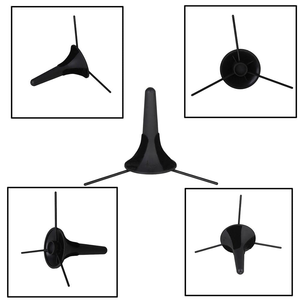 Portable Trumpet Tripod Stand Holder Support ABS Material