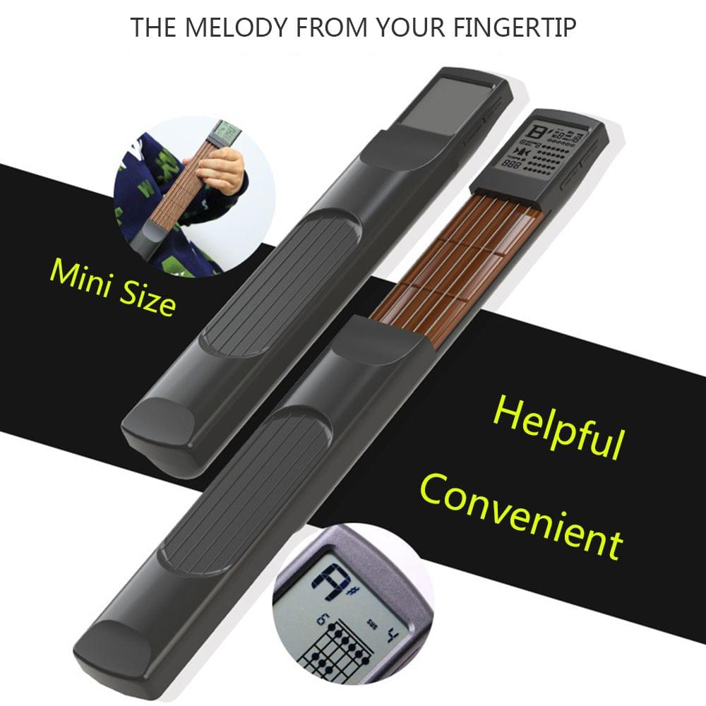 SOLO Electronic Screen Guitar Chord Trainer Portable Pocket