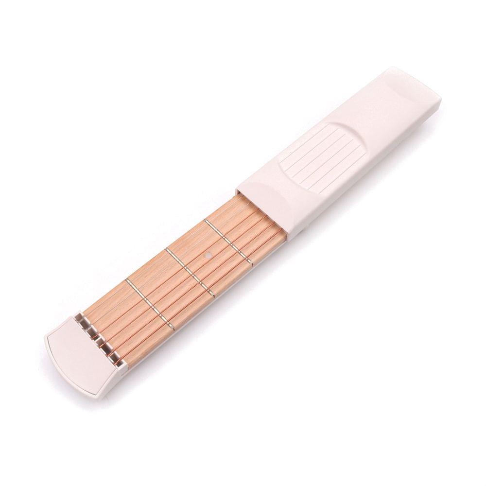 Pocket Finger Trainer Hand Practice Tool Mini Guitar Strings - 4